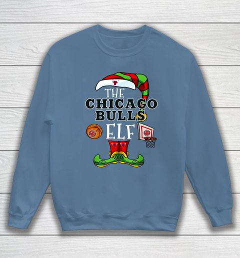 Chicago Bulls Christmas ELF Funny NBA Sweatshirt 6