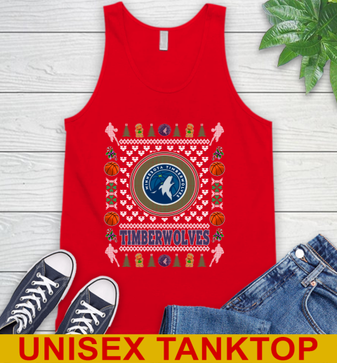 Minnesota Timberwolves Merry Christmas NBA Basketball Loyal Fan Tank Top 5