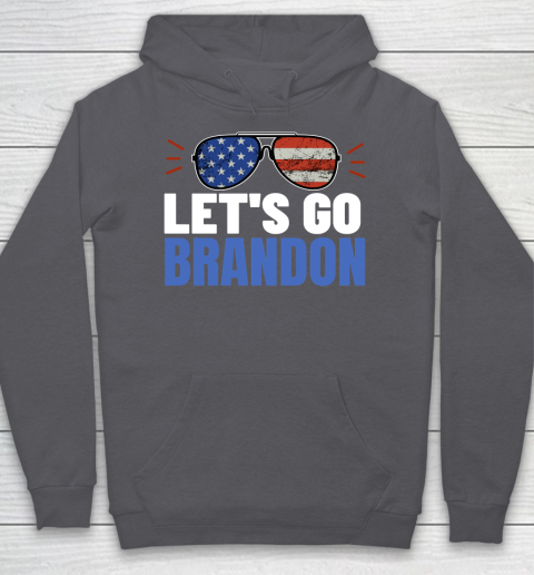Let's Go Brandon Flag Sunglasses Hoodie 4