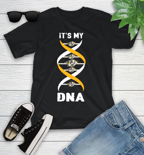 Nashville Predators NHL Hockey It's My DNA Sports Youth T-Shirt