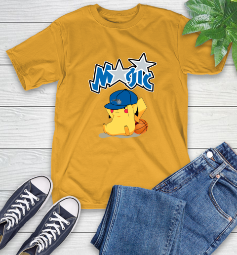 NBA Pikachu Basketball Sports Orlando Magic T-Shirt 3