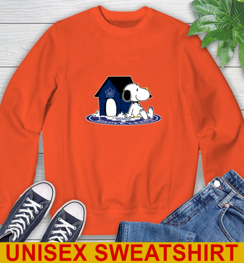 NHL Hockey Toronto Maple Leafs Snoopy The Peanuts Movie Shirt Sweatshirt 4