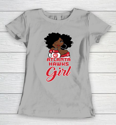 Atlanta Hawkss Girl NBA Women's T-Shirt 11