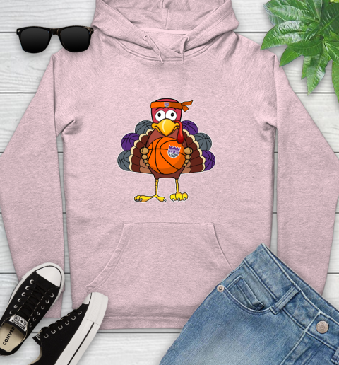 Sacramento Kings Turkey thanksgiving day Youth Hoodie 10