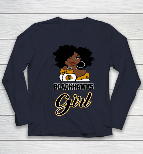 Chicago Blackhawks Girl NHL Youth Long Sleeve - Image 4