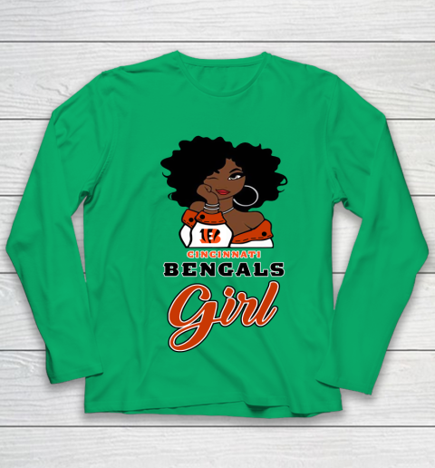 Cincinnati Bengals Girl NFL Youth Long Sleeve 6
