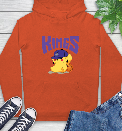 NBA Pikachu Basketball Sports Sacramento Kings Hoodie 5