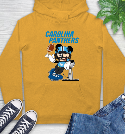 NFL Carolina Panthers Mickey Mouse Disney Super Bowl Football T Shirt Hoodie 3