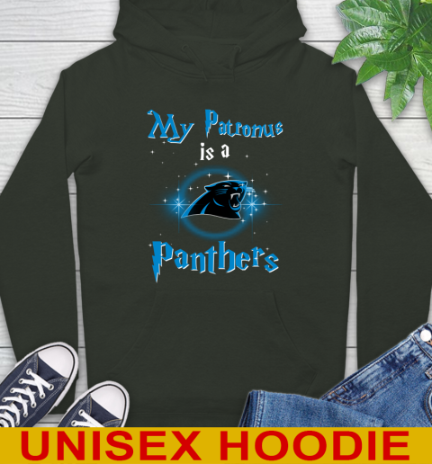 NFL Football Harry Potter My Patronus Is A Carolina Panthers Hoodie 12