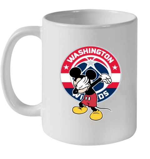 Washington Wizards NBA Basketball Dabbing Mickey Disney Sports Ceramic Mug 11oz