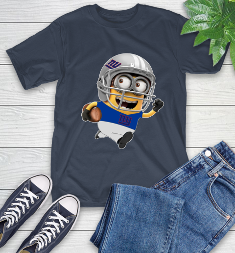NFL New York Giants Minions Disney Football Sports T-Shirt 4