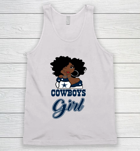 Dallas Cowboys Girl NFL Tank Top 2