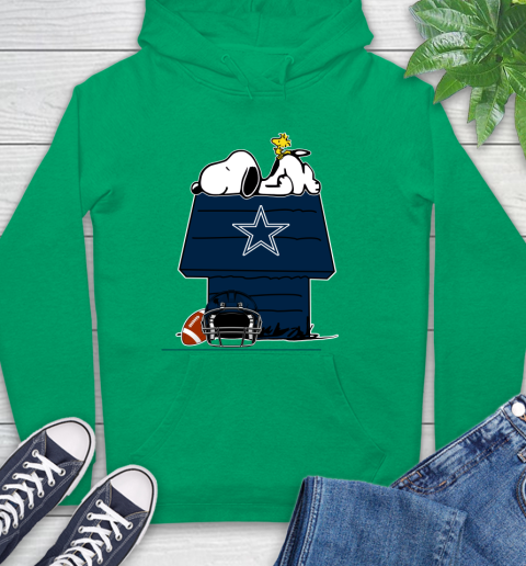 Dallas Cowboys NFL Football Snoopy Woodstock The Peanuts Movie Hoodie 8