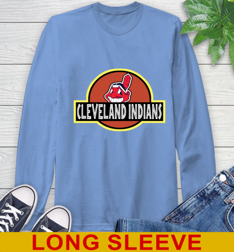 MLB Cleveland Indians Jurassic Park Dinosaur Movie Baseball Sports 68
