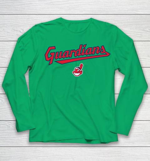 Cleveland Guardians t shirt  Cleveland Indians Youth Long Sleeve 6