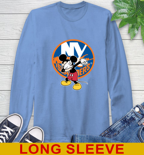 New York Islanders NHL Hockey Dabbing Mickey Disney Sports Long Sleeve T-Shirt 11