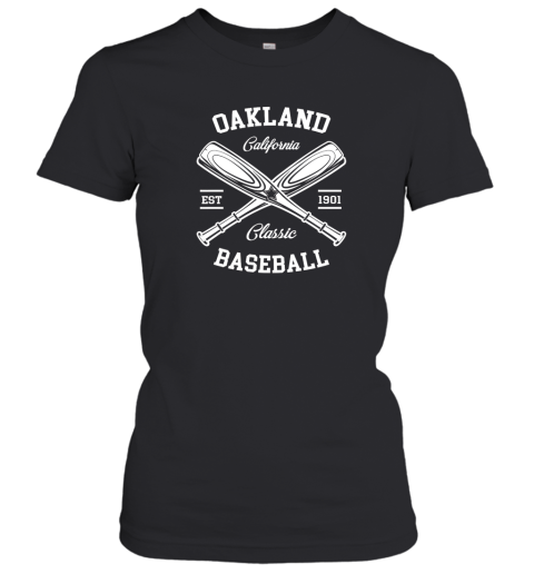 Oakland Baseball, Classic Vintage California Retro Fans Gift t Women's T-Shirt