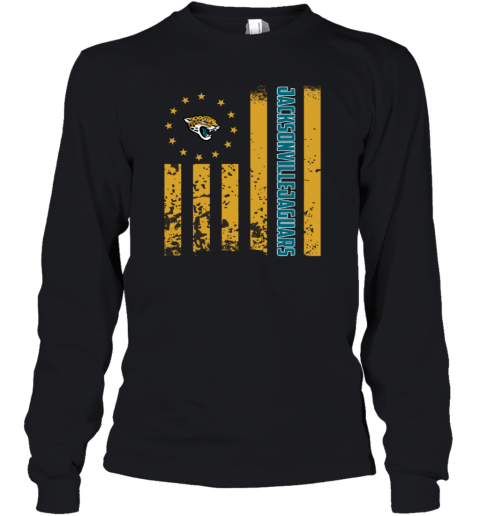 NFL Jacksonville Jaguars American Flag Youth Sweatshirt - Rookbrand