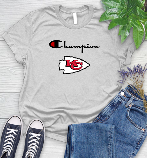 NFL Football Kansas City Chiefs Champion Shirt Women's T-Shirt