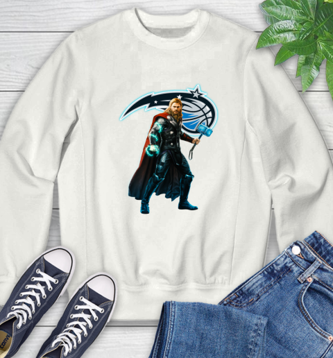 NBA Thor Avengers Endgame Basketball Orlando Magic Sweatshirt