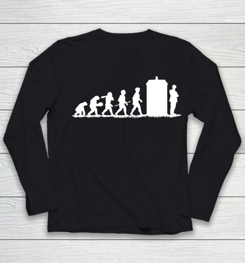 Evolution Doctor Who Shirt Youth Long Sleeve