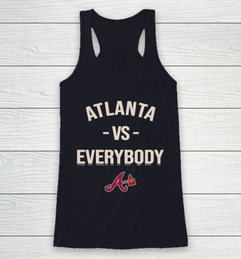 Atlanta Braves Vs Everybody Racerback Tank 7