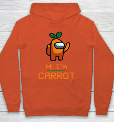 Among Us Shirt IM CARROT ORANGE AMONG A7 Hoodie 3