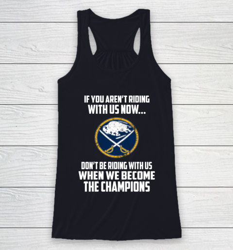 NHL Buffalo Sabres Hockey We Become The Champions Racerback Tank 7