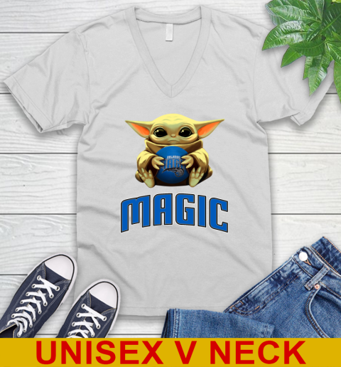 NBA Basketball Orlando Magic Star Wars Baby Yoda Shirt 49