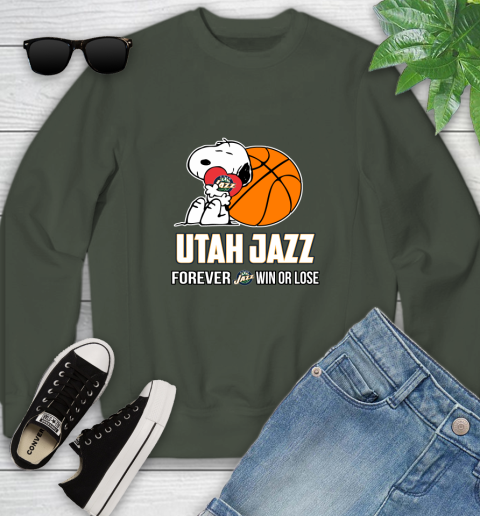 NBA The Peanuts Movie Snoopy Forever Win Or Lose Basketball Utah Jazz 124