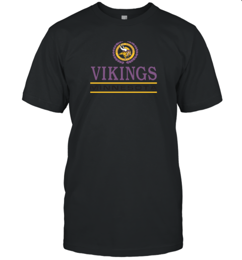 Homage Vikings Minnesota Crest Unisex Jersey Tee