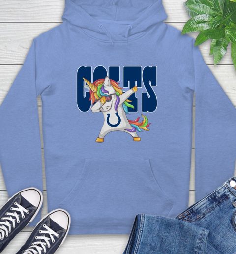 Indianapolis Colts NFL Football Funny Unicorn Dabbing Sports Hoodie 11