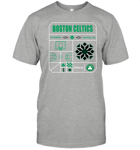 hcee boston celtics experience abu dhabipremium classic t shirt 2 front ash
