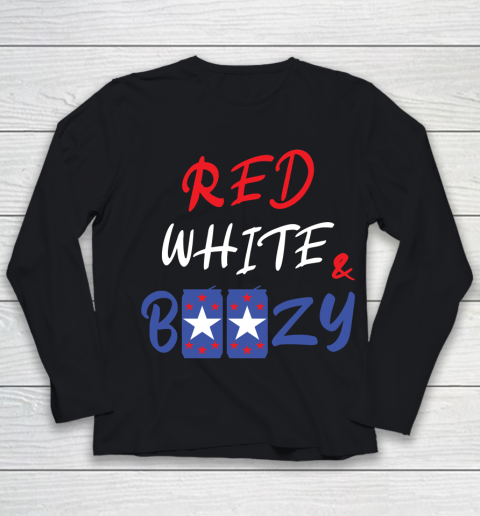 Independence Day 4th Of July Red White Youth Long Sleeve