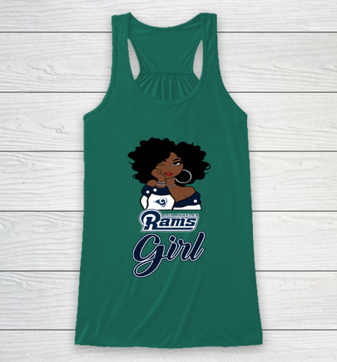 Los Angeles Rams Girl NFL Racerback Tank 6