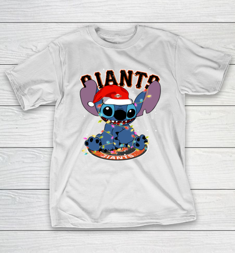 San Francisco Giants MLB noel stitch Baseball Christmas T-Shirt