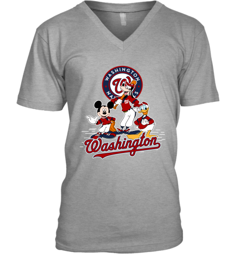 Milwaukee Brewers Mickey Donald And Goofy Baseball Youth T-Shirt 