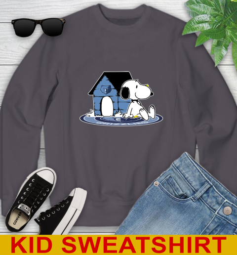 NBA Basketball Memphis Grizzlies Snoopy The Peanuts Movie Shirt Youth Sweatshirt 6