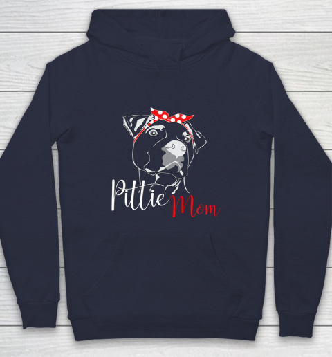 Dog Mom Shirt Pittie Mom T Shirt American Pitbull Shirt Dog Lover Hoodie 2