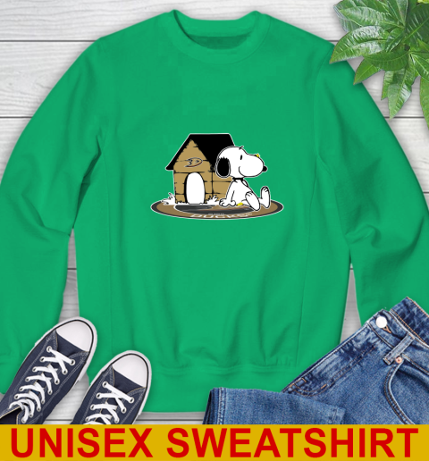 NHL Hockey Anaheim Ducks Snoopy The Peanuts Movie Shirt Sweatshirt 6