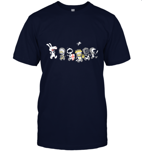 8to2 the killer rabbit of caerbannog monty python snoopy shirts jersey t shirt 60 front navy