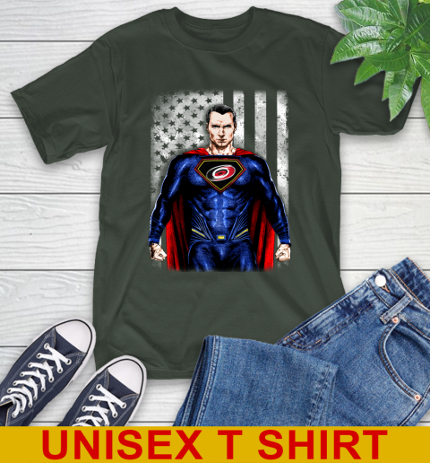 NHL Hockey Carolina Hurricanes Superman DC Shirt T-Shirt 6