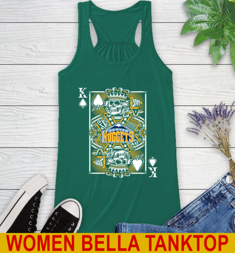 Denver Nuggets NBA Basketball The King Of Spades Death Cards Shirt Racerback Tank 5