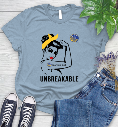 NBA Golden State Warriors Girl Unbreakable Basketball Sports Women's T-Shirt 6