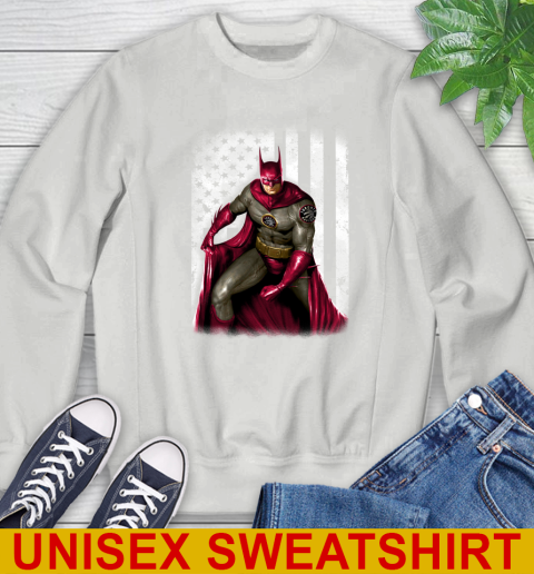 Toronto Raptors NBA Basketball Batman DC American Flag Shirt Sweatshirt 5