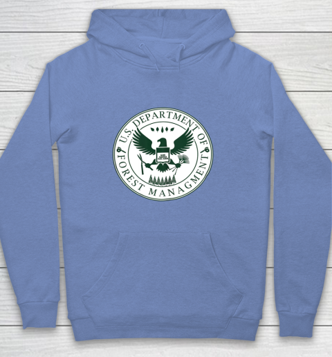 Make America Rake Again US Department Of Forest Managment Youth Hoodie 7
