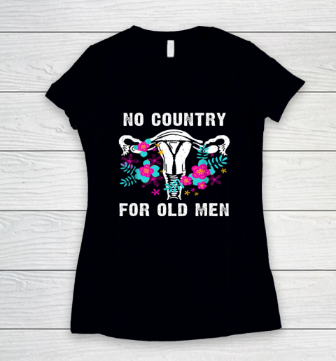 No Country Old Men Women's V-Neck T-Shirt