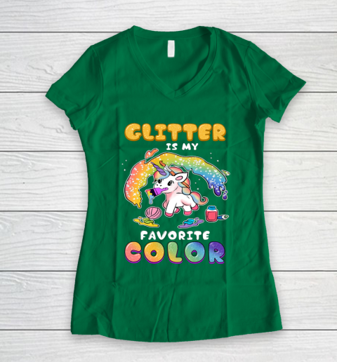 Funny Glitter Is My Favorite Color Cute Unicorn T-Shirt Funny Glitter Is My Favorite Color Cute Unicorn T-Shirt