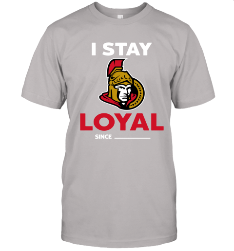 Ottawa Senators I Stay Loyal Since Personalized Unisex Jersey Tee