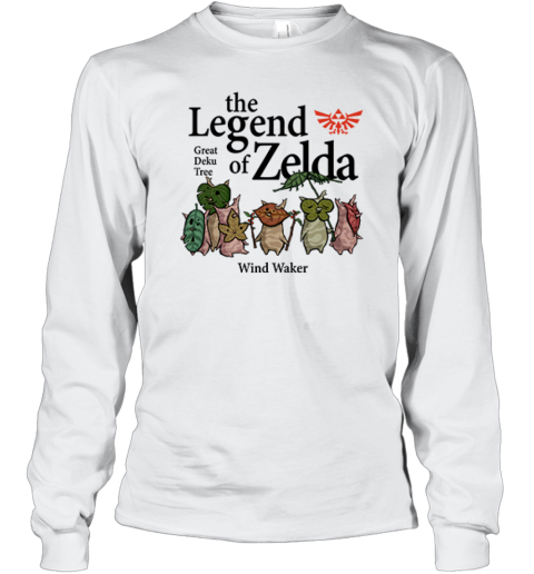Nintendo The Legend Of Zelda The Wind Waker Korok Premium Long Sleeve T-Shirt